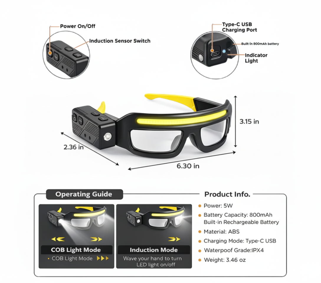 ClearBeam™ Work Glasses